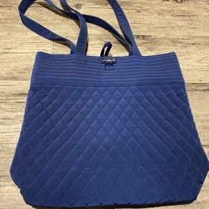 Large blue Vera Bradley purse